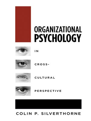 Organizational Psychology in Cross Cultural Perspective - ebook